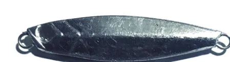 Серо-черный Ufishing, Неокрашенная приманка для ловли на крючок, 1 шт./лот, маленькая свинцовая приманка для рыбы, 10 г, 15 г, 20 г, 25 г, металлические приспособления для ловли карпа - Цвет: Серо-черный