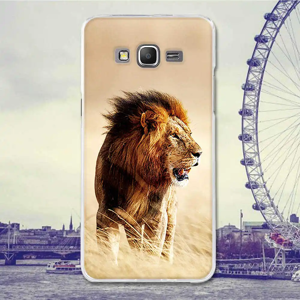 For Coque Samsung Galaxy Grand Prime G530 G530H Case Cover 5.0 Animal Silicone G530Y G530FZ G531 | Мобильные телефоны и