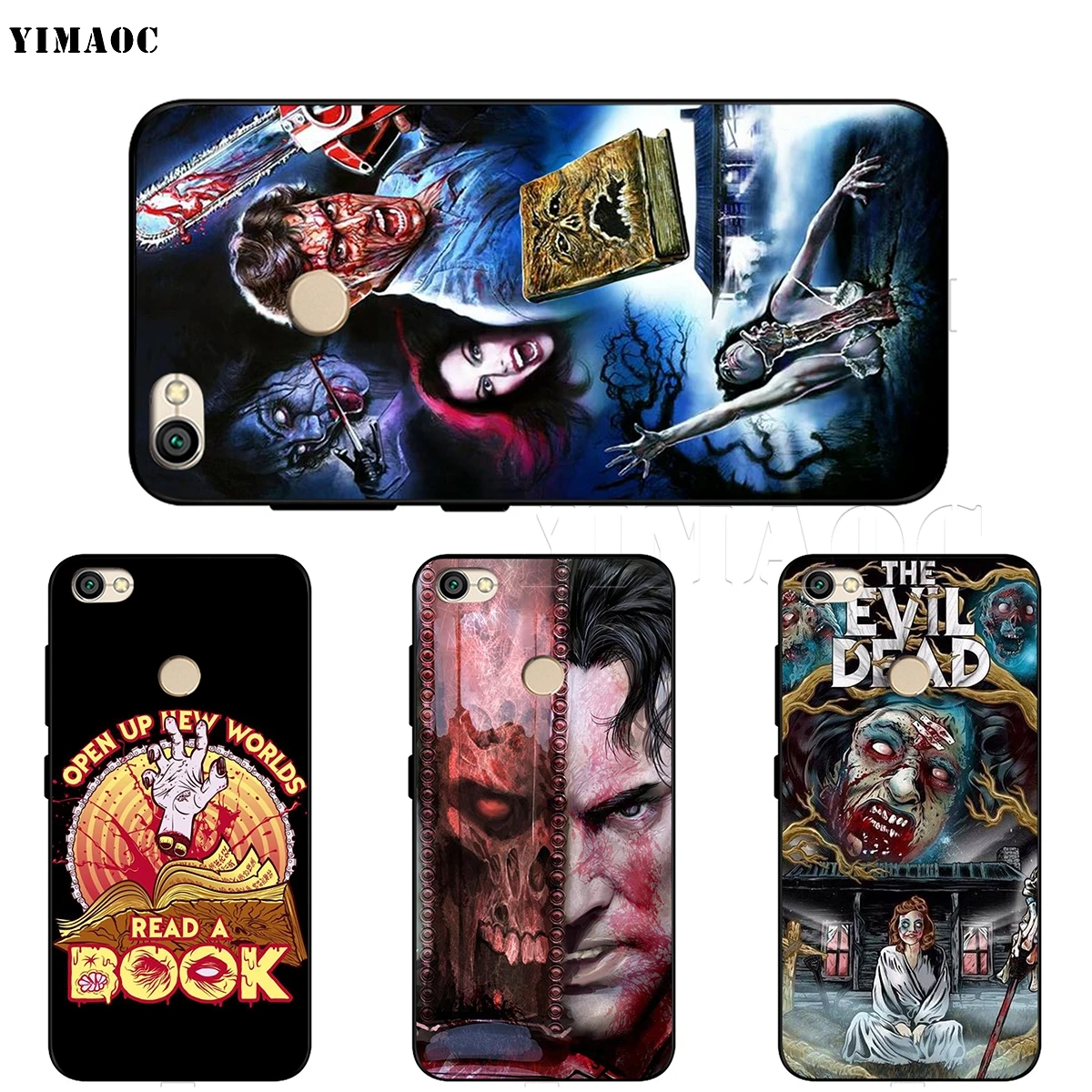 Силиконовый чехол YIMAOC The Evil Dead для Xiaomi Redmi Note 4 4x 4a 5 5a 6 8 Pro Prime Plus|Бамперы| |
