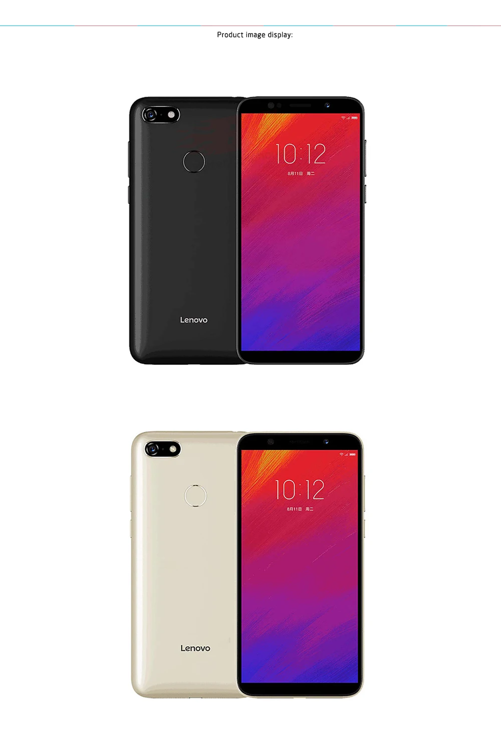 Многоязычная версия, lenovo A5, смартфон L18011, 4000 мАч, аккумулятор, 3 Гб ОЗУ, 4G LTE, камера Andorid 8,1, 13 МП, четырехъядерный