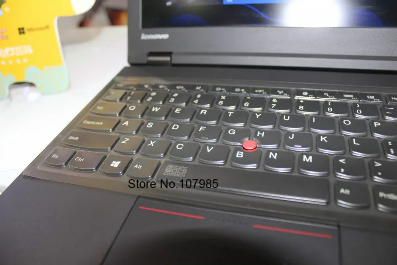Ультратонкая прозрачная клавиатура из ТПУ Защитная крышка для Lenovo IBM Thinkpad E530 E530C