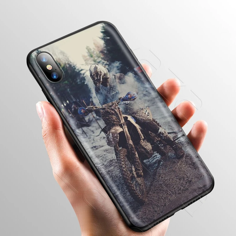 2 Чехол Lavaza Moto Cross для iPhone 11 Pro XS Max XR X 8 7 6 6S Plus 5 5S se - Цвет: 2