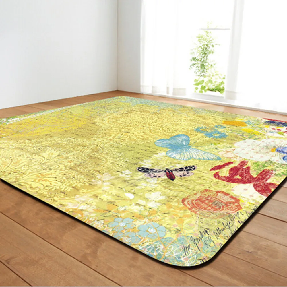 Домашний Декоративный Напольный коврик ковры для гостиной прикроватный ковер