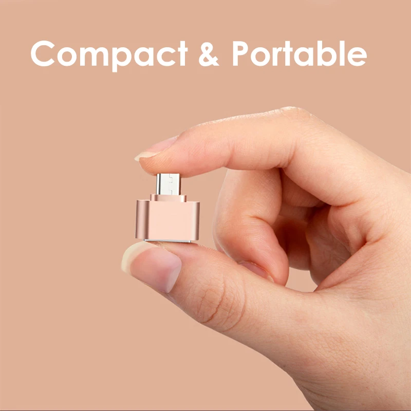 OTG адаптер Micro USB 2 0 Hug конвертер камера для телефона Android samsung кабельный