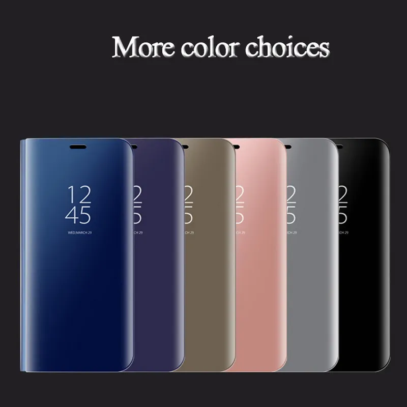 Флип чехол для huawei P8 P9 P10 P20 lite Plus honor 8 9 10 mate 20 X Pro P smart nova 3 3i 3e Y9 прозрачный