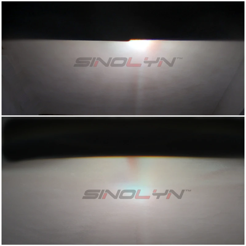 Sinolyn HID проектор Биксеноновые линзы фар полный комплект 2,0 H1 объектив для H7 H4 автомобилей Аксессуары Модифицированная 4300 K/6000 K/8000 K лампа
