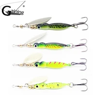 4pcslot fishing lures artificial lures kit spoon metal lures top water lure spinners bait for fishing wobbler 9cm 15g