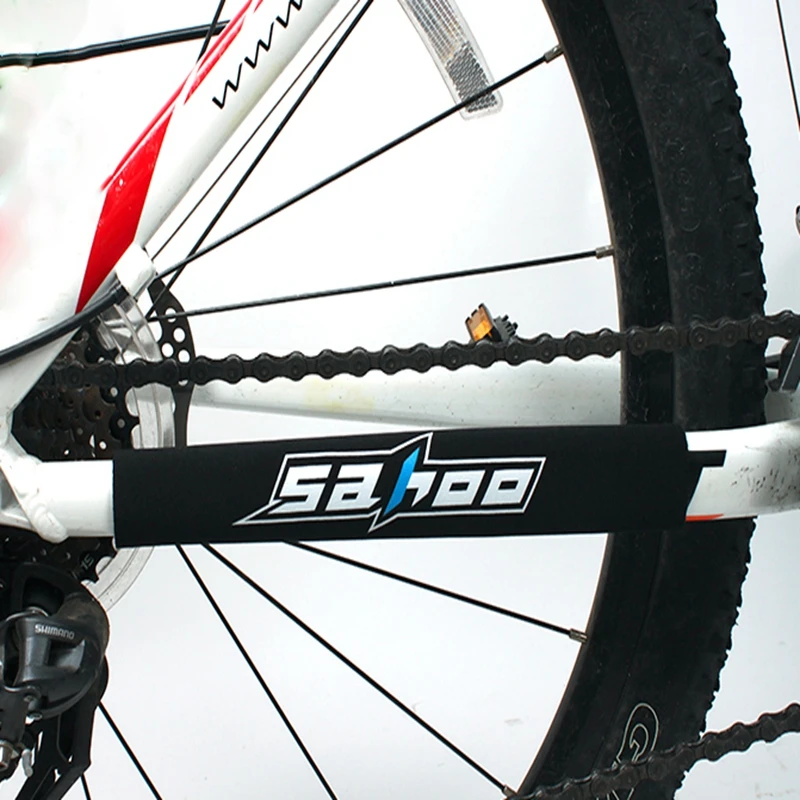 Комплект из 2 предметов черная MTB велосипедная цепь пребывания протектор