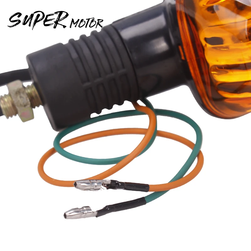 1 пара рулевой лампы поворотные Сигналы поворота Индикатор светильник передний и