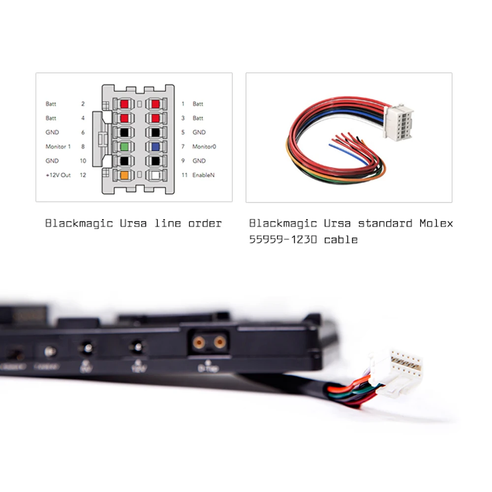 Lanparte VBP-04 for Blackmagic BMD URSA Mini Camera Battery Power Supply System Plate V-Mount V-Lock | Электроника
