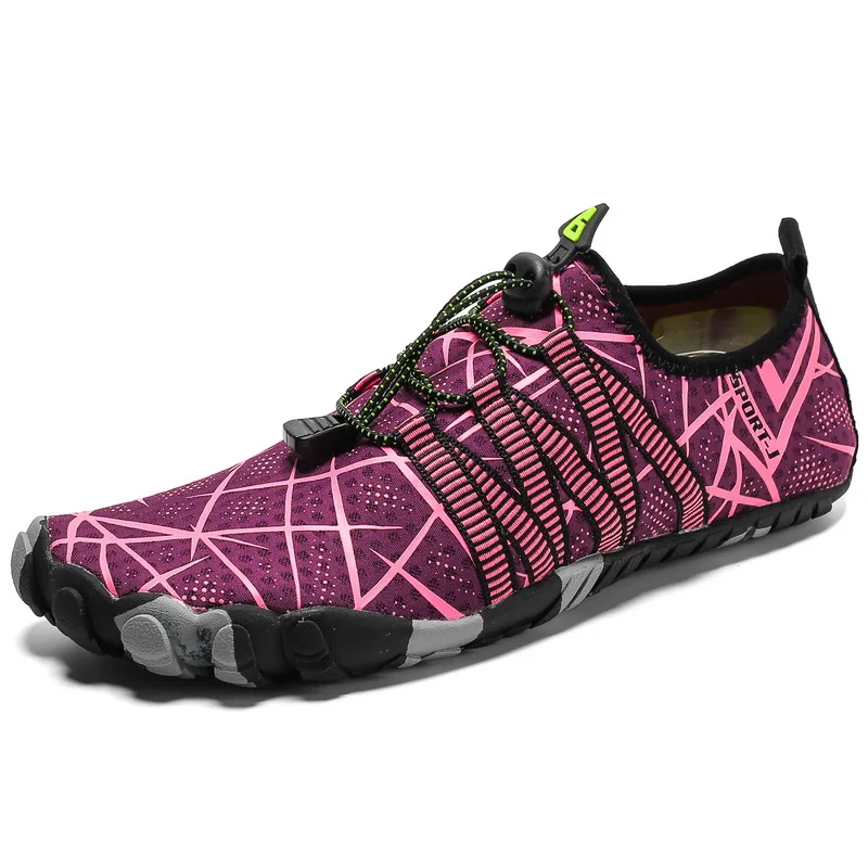2019 Summer Male Female Couples Water Sports Shoes Beach Swim Outdoor Non-slip Five Finger Toe Rubber Sneakers | Спорт и развлечения