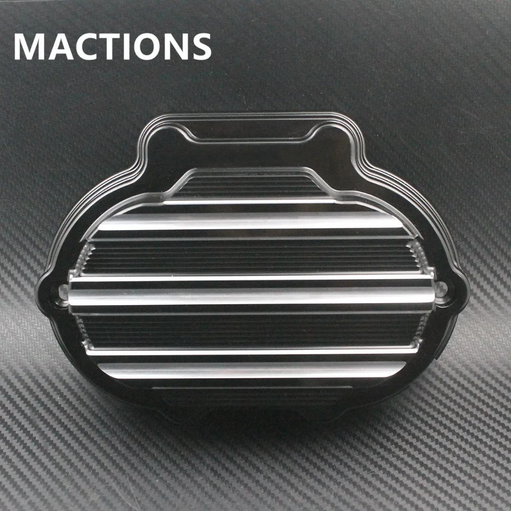 Мотоцикл черный CNC алюминиевая коробка передач боковая крышка для Harley Touring модели