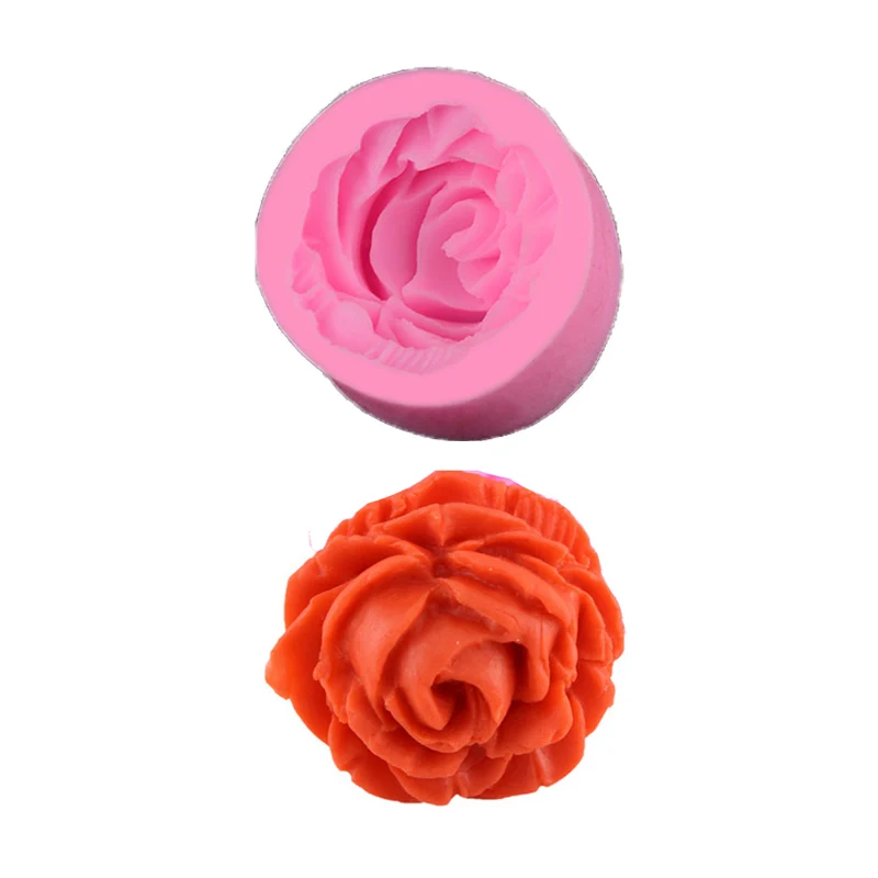 

3D Rose Flower Silicone Fondant Mold