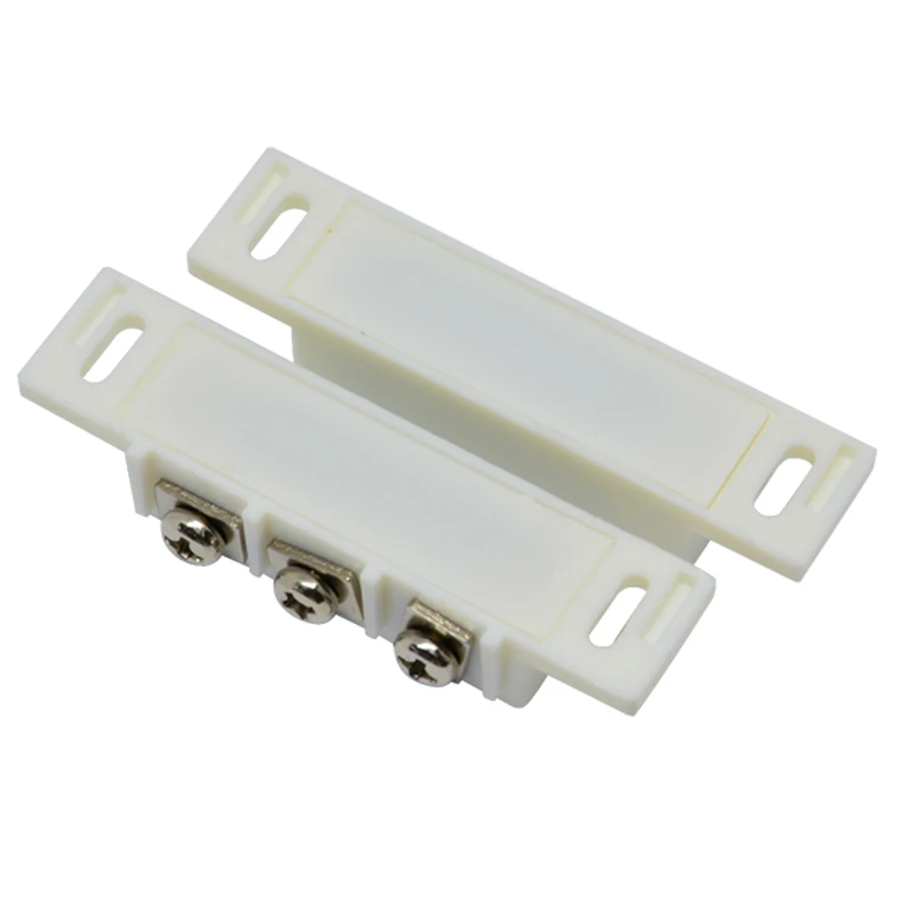 (10 шт.) проводной пластиковый магнитный переключатель детектор открытия двери и