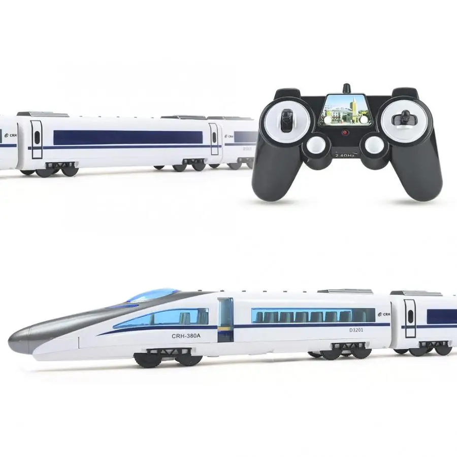 E636 2,4G 6CH RC игрушечный поезд 1/20 дистанционное управление высокоскоростная железная дорога поезд электрический моделирование поезд модель игрушки