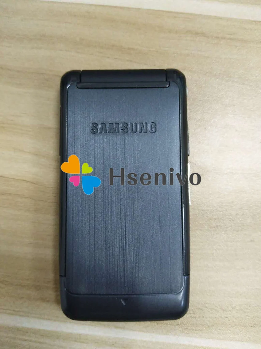 S3600 разблокированный Samsung S3600 1.3MP 2,8 дюймов GSM 2G Поддержка Русская клавиатура флип Восстановленный сотовый телефон