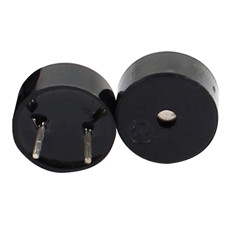 5 шт непрерывный Электронный зуммер 2 контакта DC 3/ 5V 9x4 мм черный|pin pin|pin 2pin |
