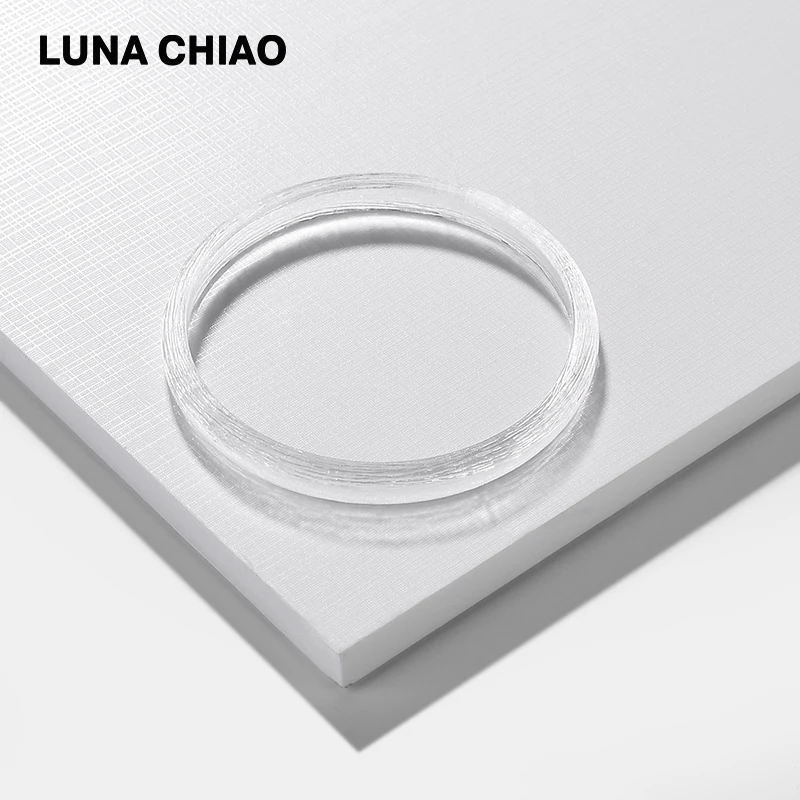 LUNA CHIAO матовый прозрачный Смола браслет акриловые браслеты ювелирные изделия для