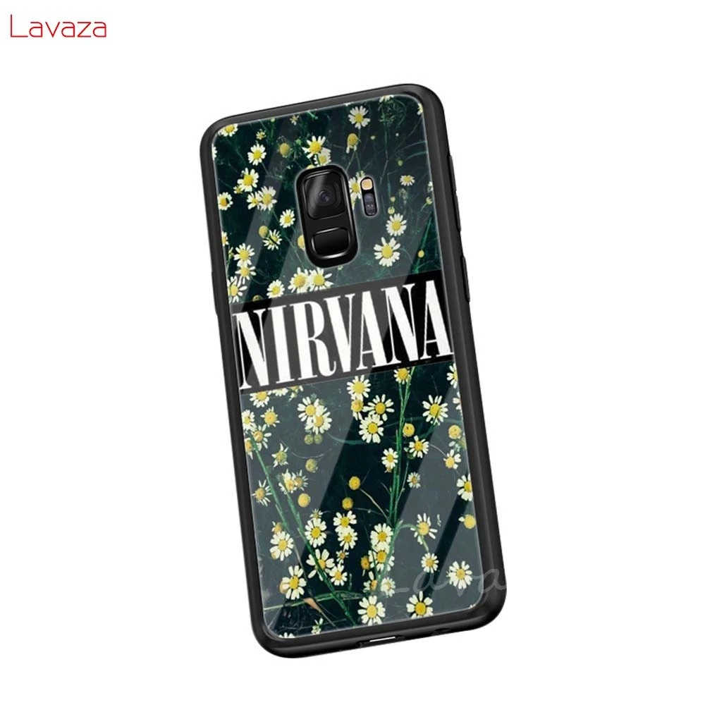 TG7 Lavaza группа Нирвана Мягкий чехол из закаленного стекла для samsung Galaxy Note 8 9 A30 A50 A70 S8 S9 S10 Plus - Цвет: TG7