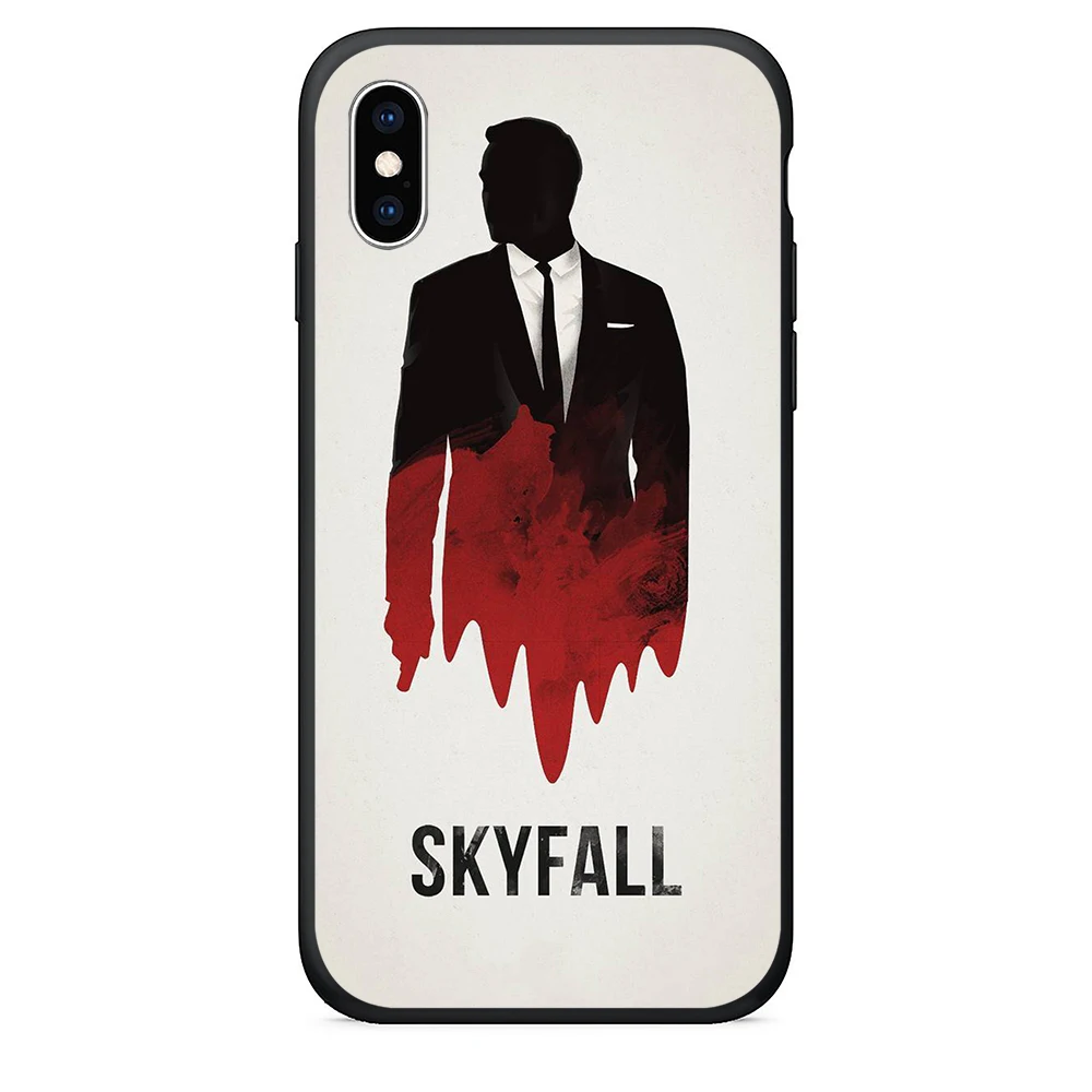TPU чехол для телефона iPhone 6s силиконовый 007 Spectre James Bond Skyfal 6 7 Plus 5 5S se xr xs max |