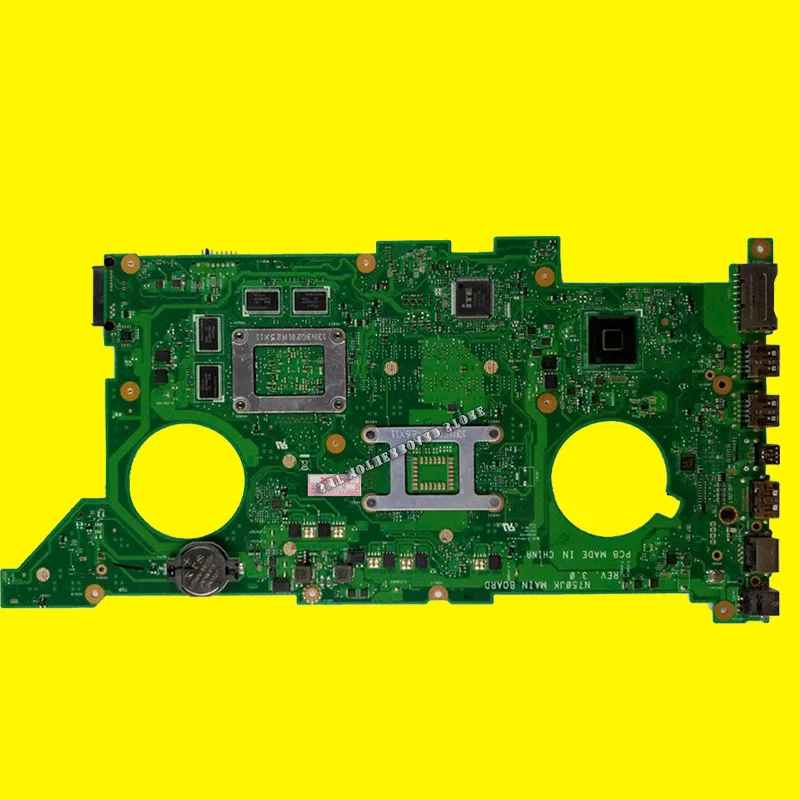 N750JK REV3.0 I7-4700HQ GTX850M 4 Гб, может использоваться как ноутбук материнская плата для ноутбука Asus N750J N750JK N750JV HM86 тестирование системная плата материнская плата