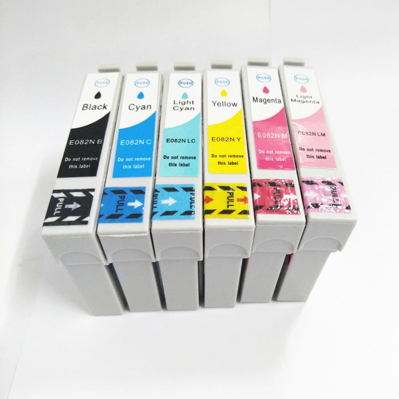 Чернильный картридж vilaxh T0821 T0826 T0821N для Epson T50 T59 TX650 TX800 TX710W R270 R290 R295 R390 RX590 RX610 RX615|ink