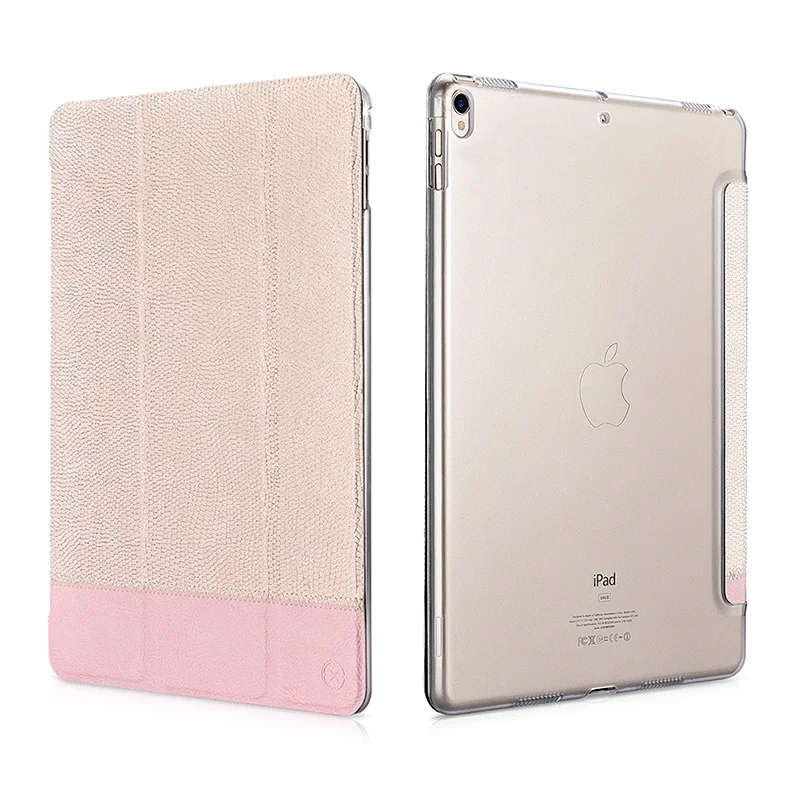 (Розовый) XOOMZ бренд для iPad Pro 10 5 чехол искусственная кожа Фолио Сращивание Сияющий