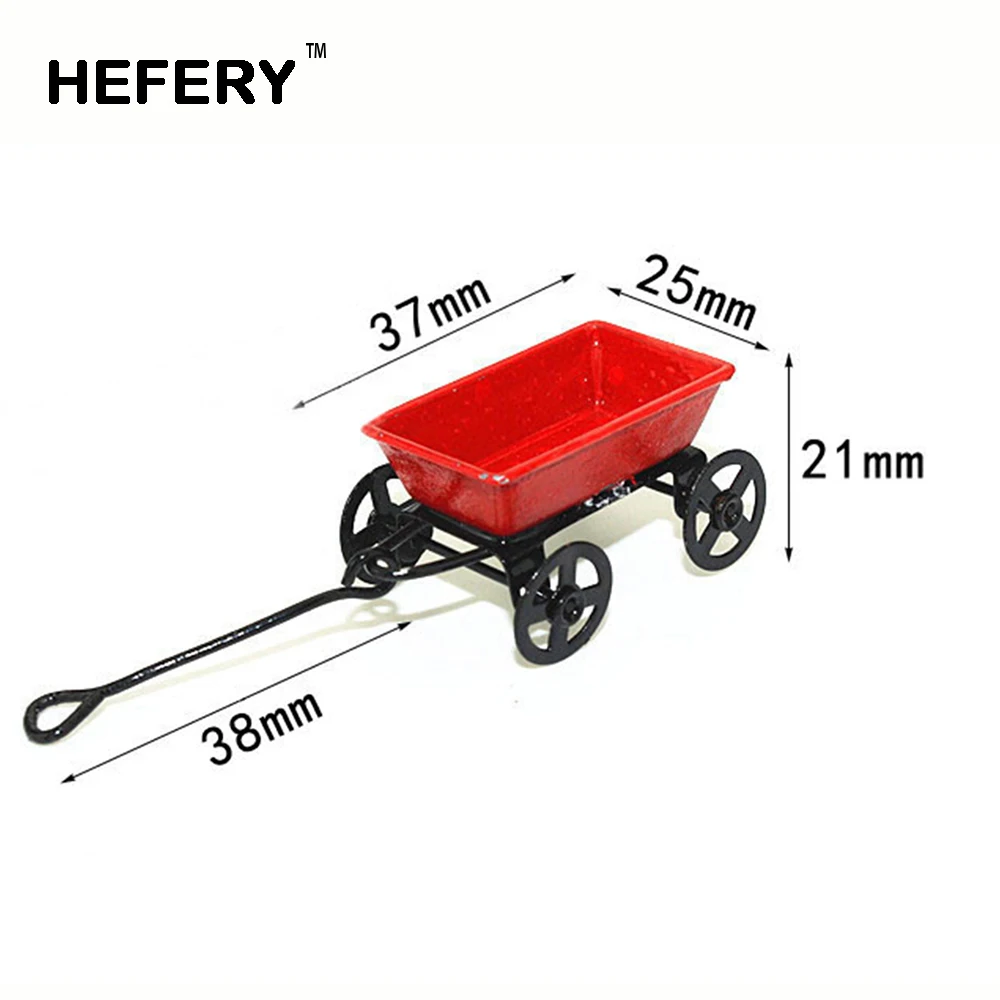 

1/12 Dollhouse Miniature Accessories Mini Garden Truck Simulation Park Lorry Model Toys for Doll House Decoration