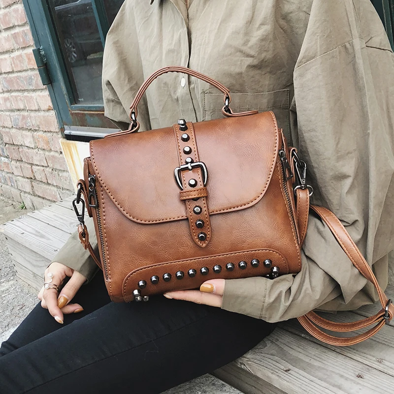 Сумки через плечо для женщин Sac основной femme 2019 сумки на женские винтажные кожаные