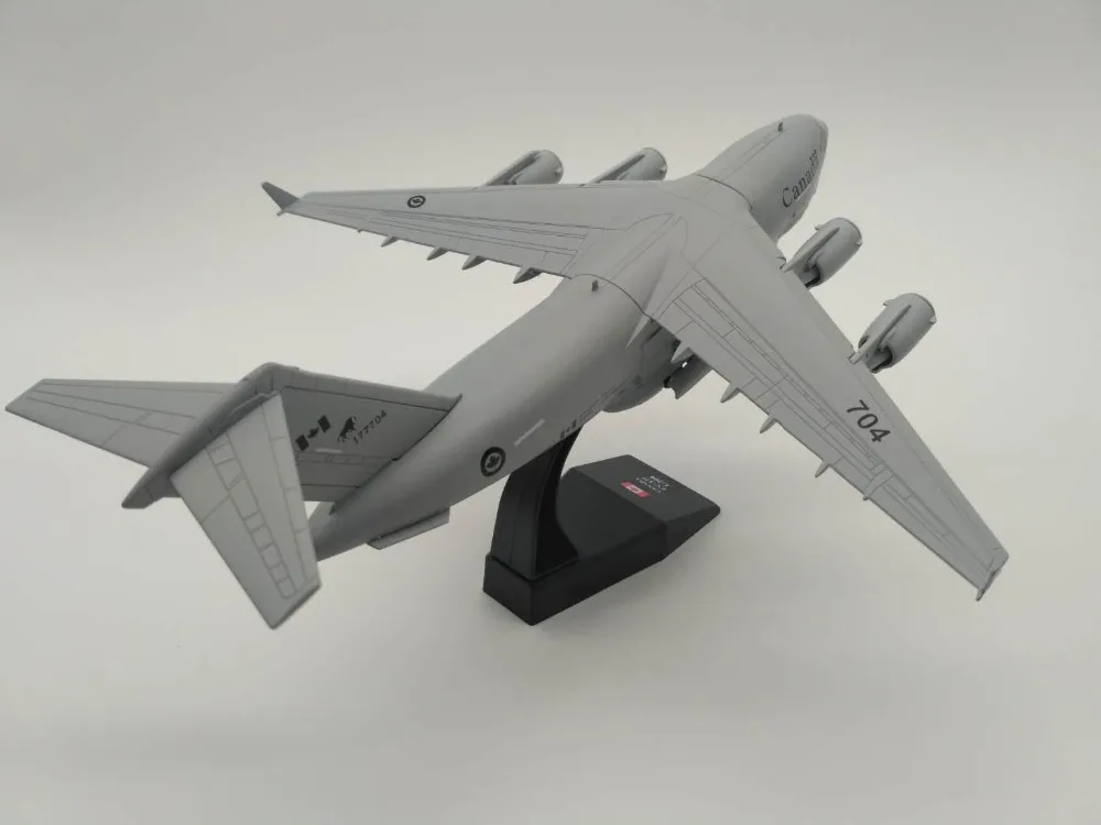 1/200 военная модель игрушки Canda RCAF C17 C-17 Globemaster III транспортер литой металлический самолет модель игрушки для детей коллекция подарок