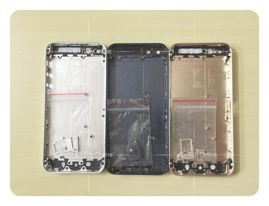 С кнопками полный корпус для iphone 5 5g 5s SE 6 6G 6S plus 7 как X 8 7P 8P задняя крышка корпуса i8 Стиль задняя крышка батареи
