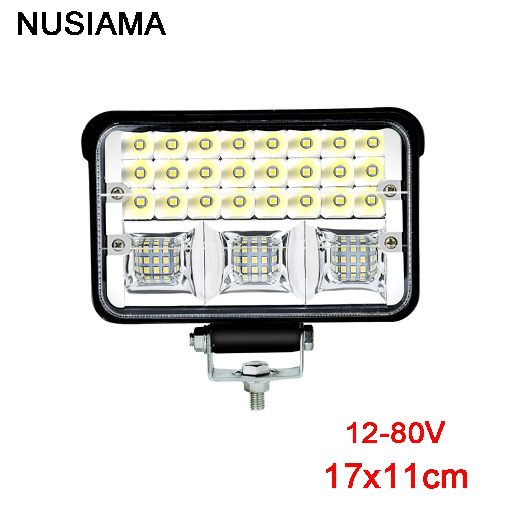 12 В 24 В Автомобильный светодиодный рабочий светильник 4x4 Led бар внедорожный прожектор Combo сигнальные огни Мотоцикл Грузовик ATV аксессуары противотуманная фара