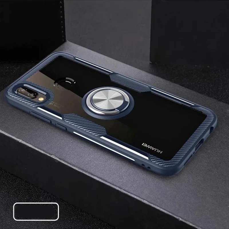 Для huawei P20 P20 Pro P20Lite прозрачное кольцо чехол для P30 P30 Pro P30Lite металлический держатель телефона для машины чехол для телефона чехол