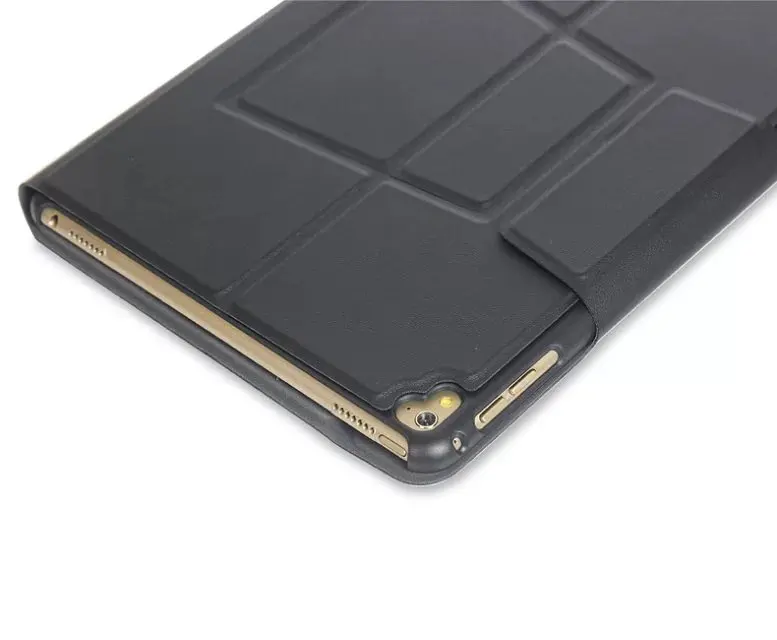 Встроенный тонкий беспроводной Bluetooth клавиатура чехол для Apple iPad 9,7 / 5th/6th A1822 A1823 A1893 A195 с пленкой