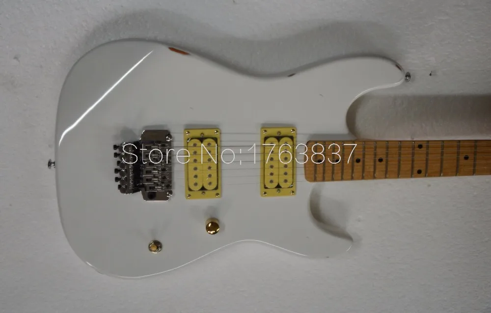 Шелли новый магазин фабричная белая мягкая Выцветшая старая б/у Charvel San birdeye