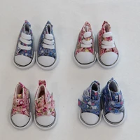 5cm canvas shoes for bjd doll fashion mini shoes doll shoes for russian diy handmade doll doll accessories