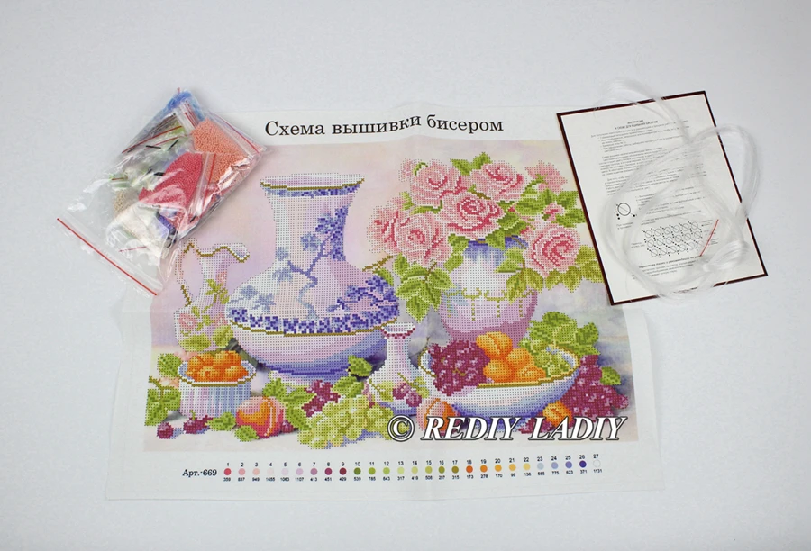 28x41 см, 3D Набор для вышивания хрустальных бусин, ваза для цветов, вышивка бисером, Рукоделие, сделай сам, бисер для вышивки крестиком APT669