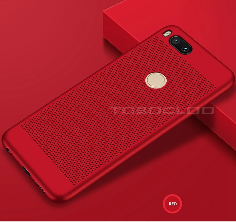 Дыхание чехол для телефона для Xiaomi Mi A1 5 5S 8 SE A2 Lite RedMi 5 Plus/Note 5 Pro 5A Prime 6 6A Pro S2 охлаждения Жесткий Полный Чехол
