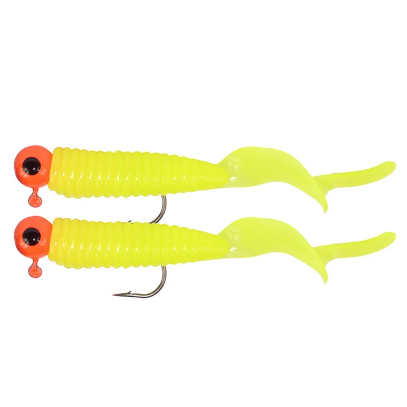 17 шт./компл. для рыбалки, мягкие блесны на удочку Lead Jig Head крюк личинка червь приманки рыболовные снасти Shads силиконовые искусственные приманки рыболовные снасти Pesca