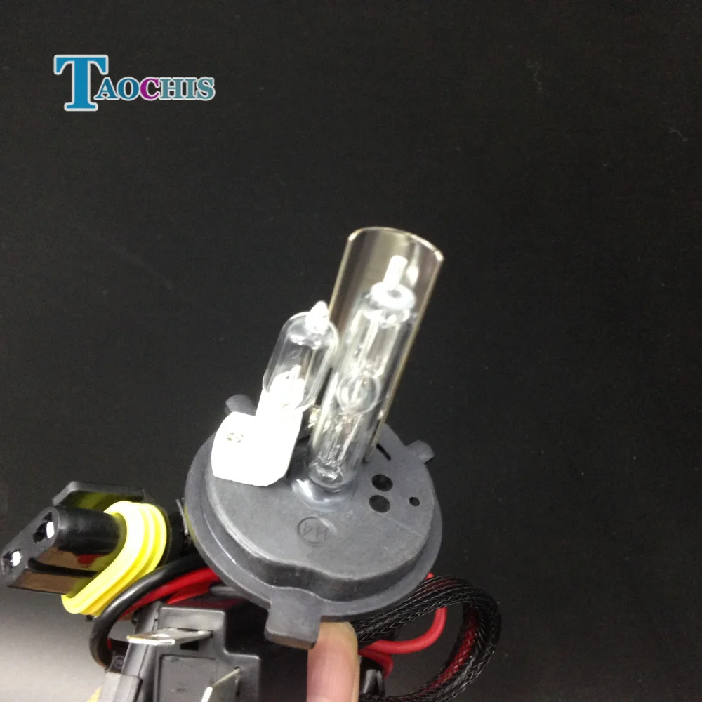 TAOCHIS 12V 35W H4-2 H4/H H4/L сменный ксенон лампы преобразования фар 4300k 5000k 6000k 8000k Галогенные лампы