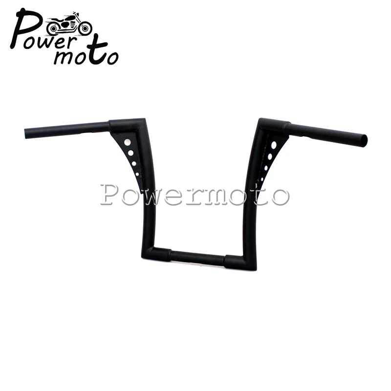 1" Rise 1-1/4" черный мотоцикл на заказ APE вешалка руль Жир Бар Ручка для Harley Sportster Touring Dyna