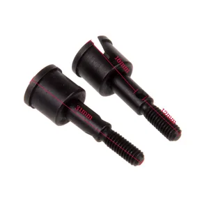 1 пара 02168 стальной металлический мост колеса для 110 RC модели автомобиля превышают гонки Redcat HSP 94122 94166 94177 94103 94170