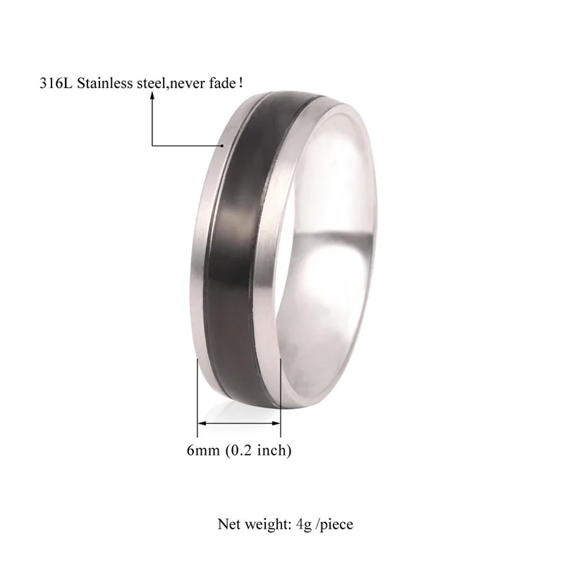 Мужское кольцо из нержавеющей стали 316L в подарочной коробке | Украшения и