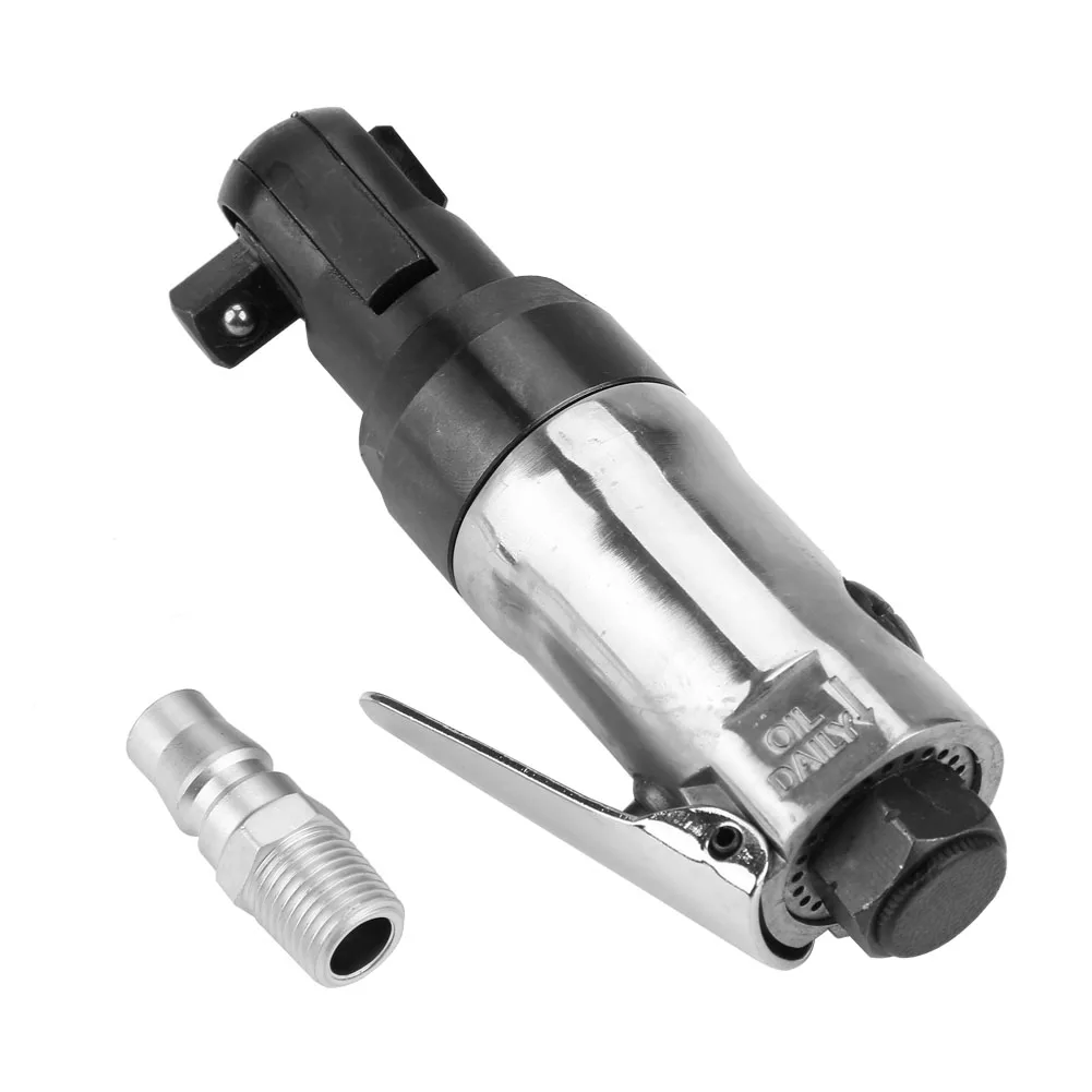 

1/4 Square Drive Straight Shank Pneumatic Air Ratchet Wrench Professional Tool Straight Positive And Negative Super Mini Wrench