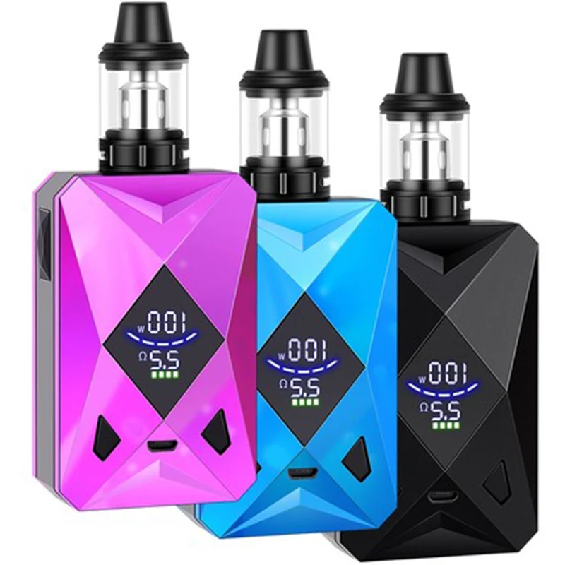 Оригинальный 100 Вт мод электронная сигарета цифровой экран 2000 мАч 3 5 мл