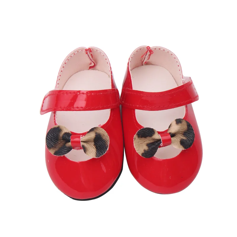 18 inch Girls doll dress Birthday suit Christmas suit with shoes American born clothes Baby toys fit 43 cm baby dolls c646