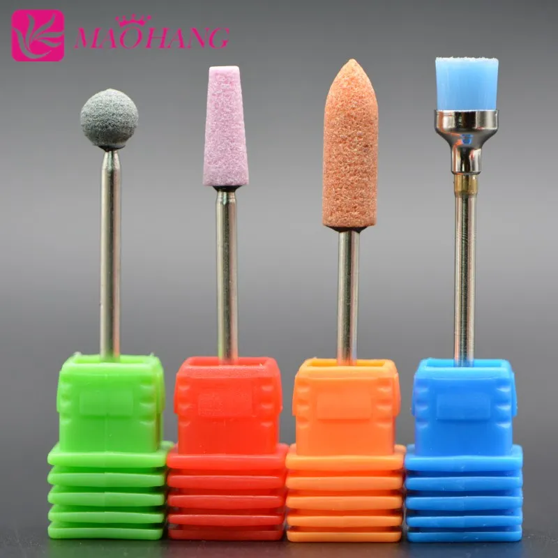 MAOHANG 4 шт./лот фрезерный станок с керамическим камнем для электрической дрели