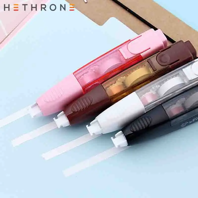 Hethrone Новое поступление мультфильм свинья пресс коррекционная лента креативные Животные ленты школьный письменный корректор Инструменты корейские канцелярские принадлежности