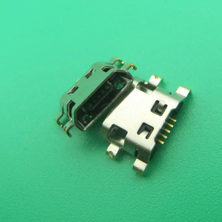 Разъем Micro USB 100 шт. 5-контактный разъем для зарядки Alcatel OT601/ZTE Voyage 3 Q529 Q529C Q529T |
