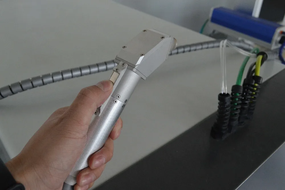 Легкая эксплуатация aliminium сварочный аппарат из нержавеющей стали лазерная